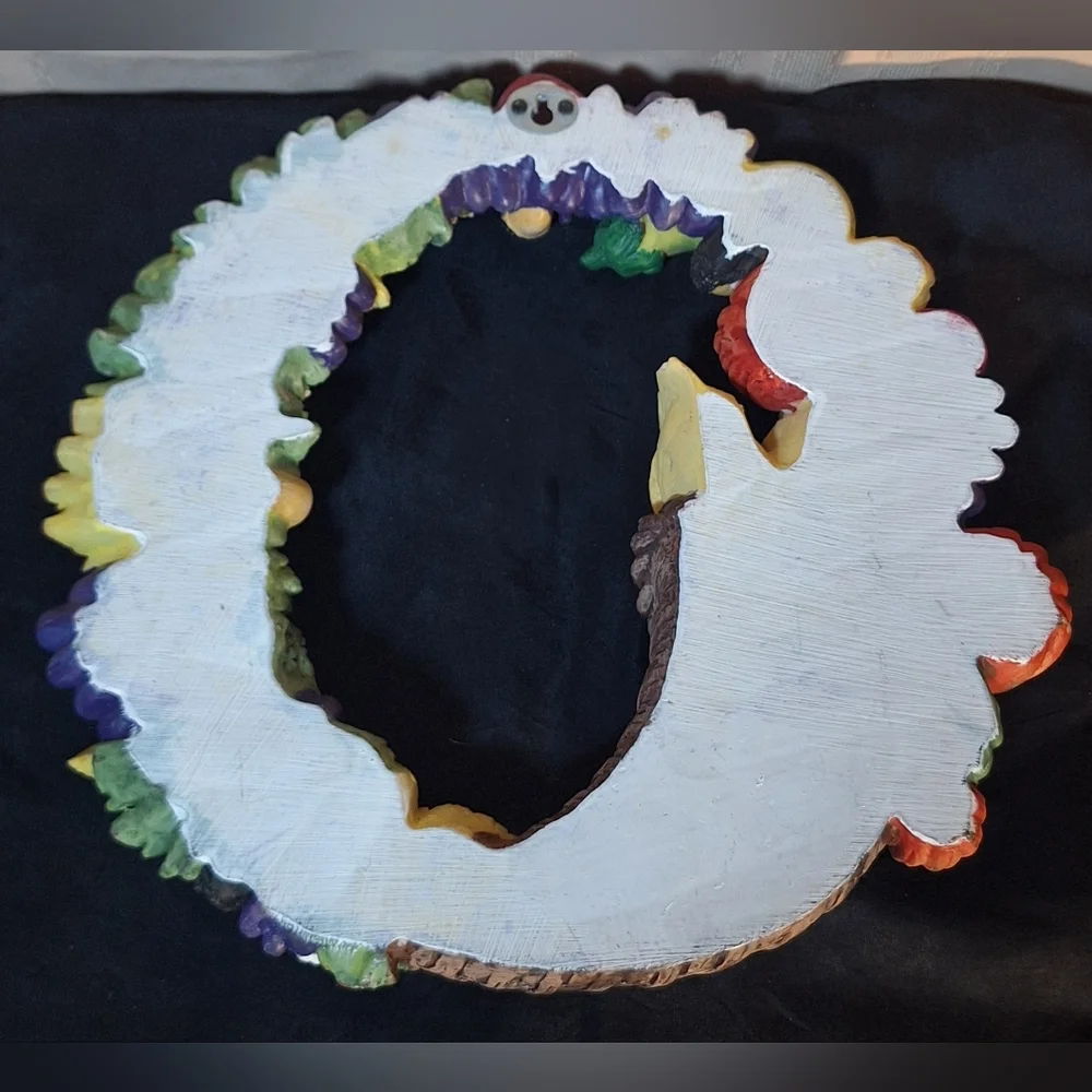 Colorful Harvest Cornucopia Wreath